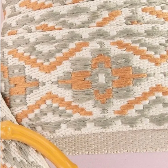 Embroidered Boho Floral Belt 42” - Picture 3 of 4